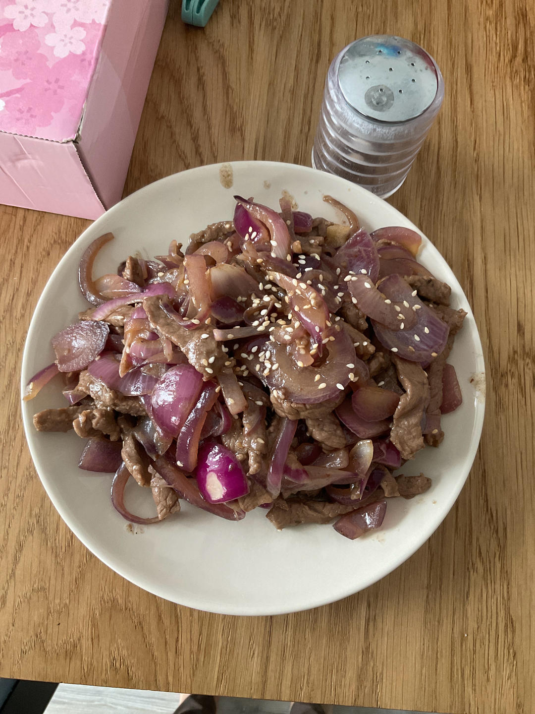 洋葱炒黑椒牛柳