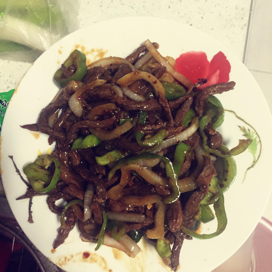 青椒牛柳
