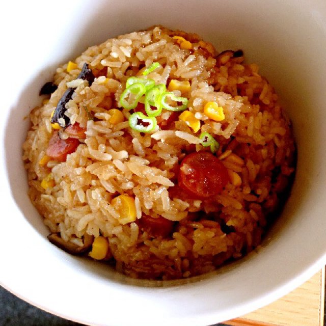 香芋腊肠糯米饭