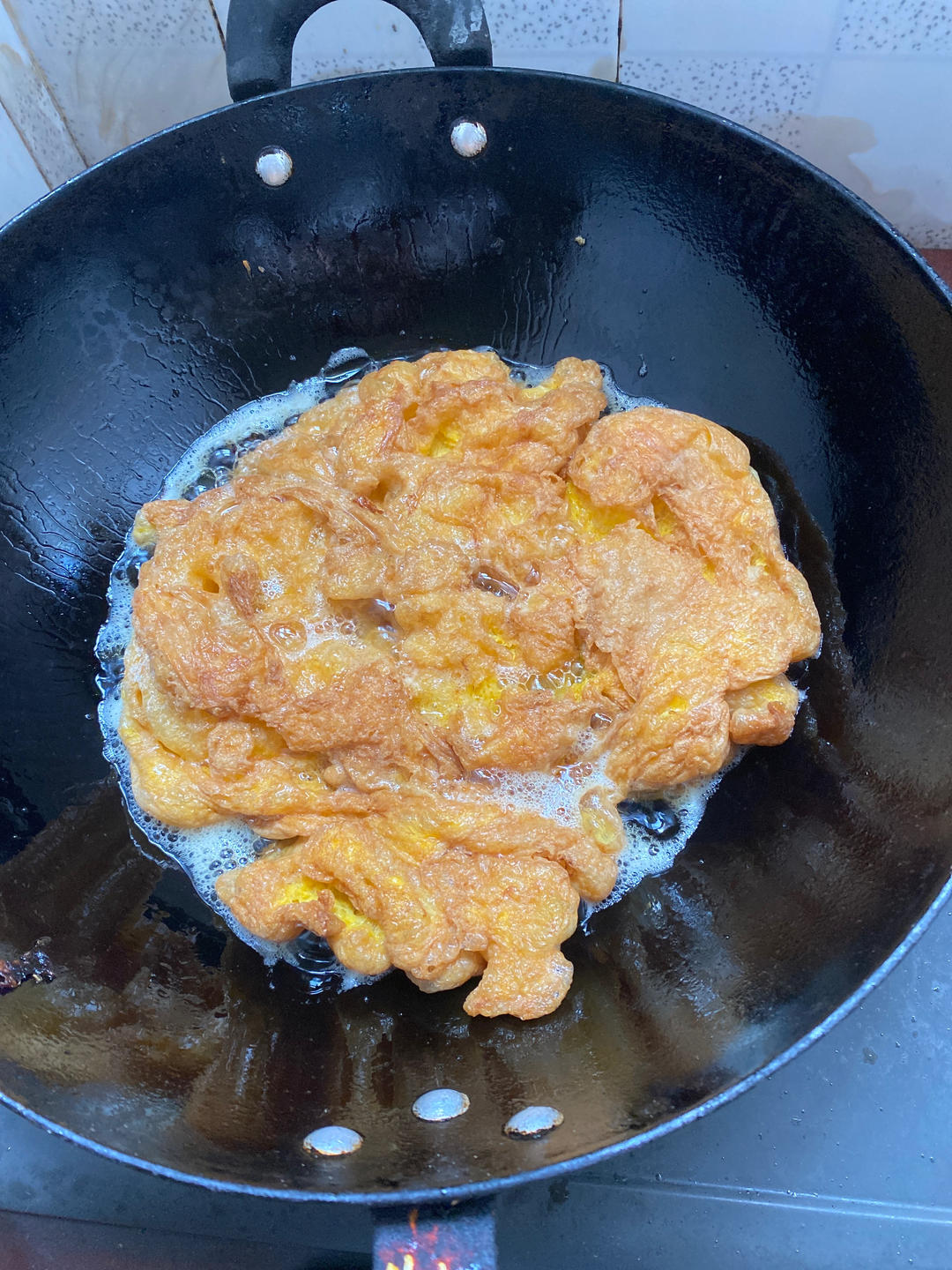 懒人快手菜                                     万能百搭炸蛋