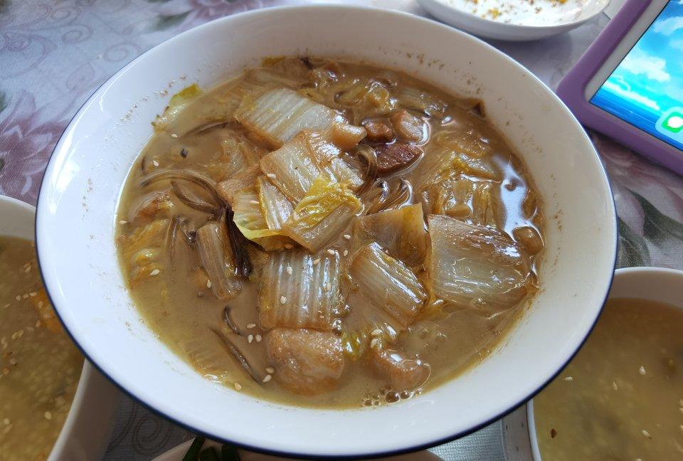 白菜炖粉条