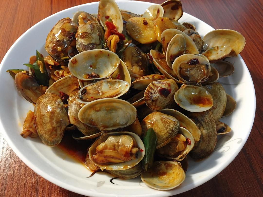 爆炒花蛤