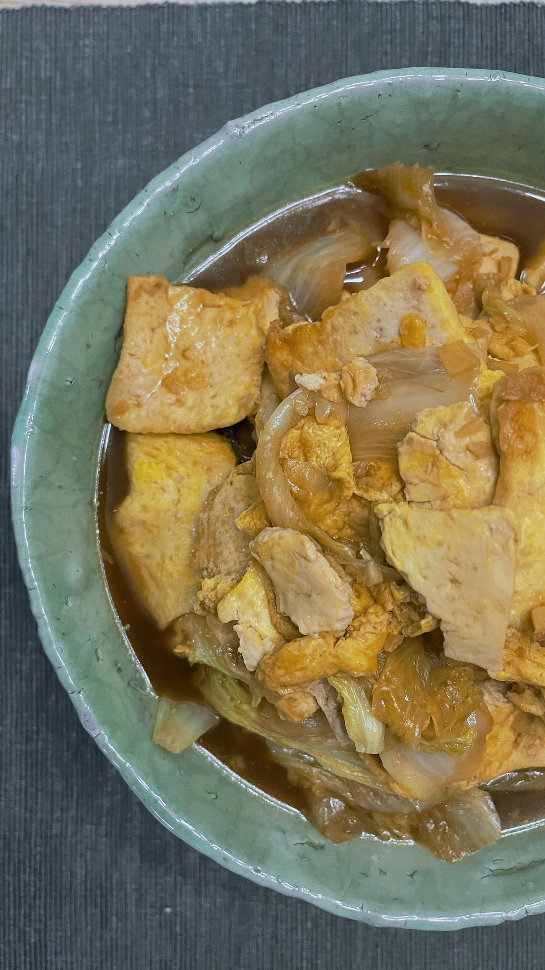 白菜炖豆腐