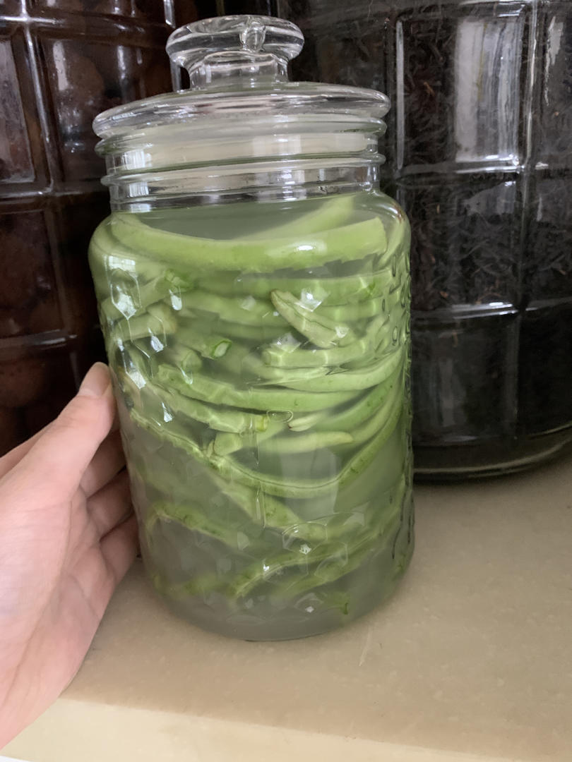 自制酸豆角（史上最简单三天完成）