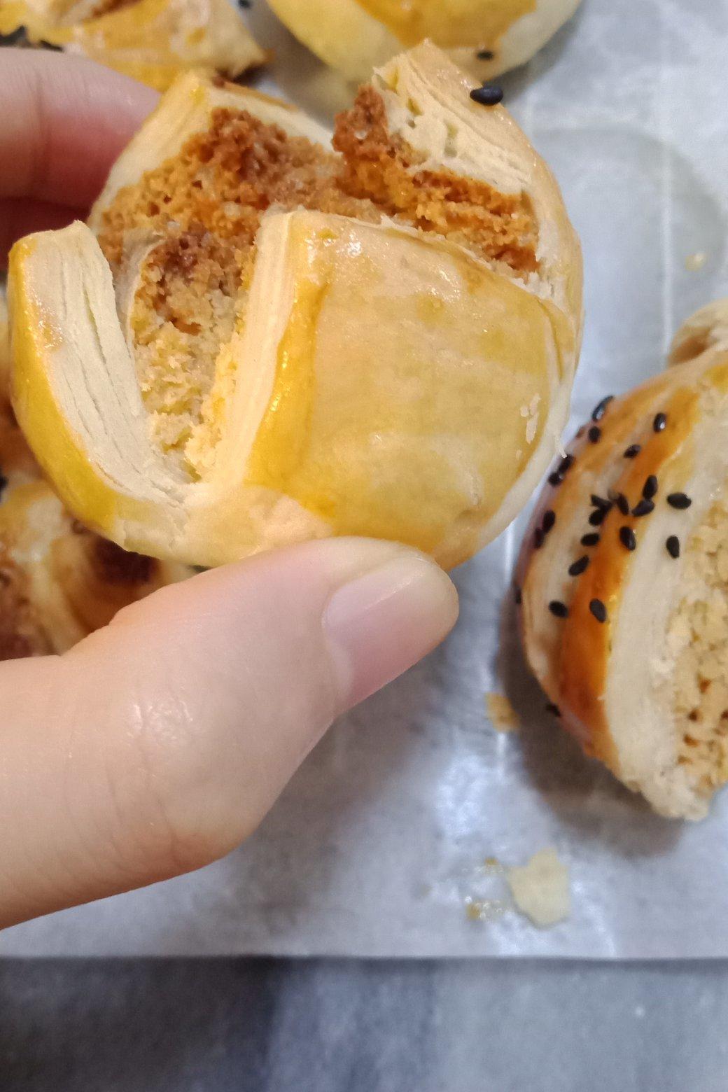 不用揉出膜、不用醒面就能酥掉渣的中式酥皮点心