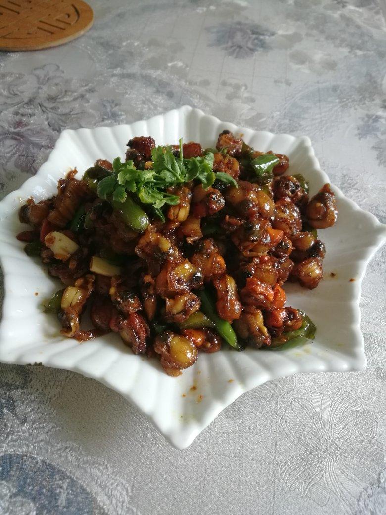 爆炒扇贝