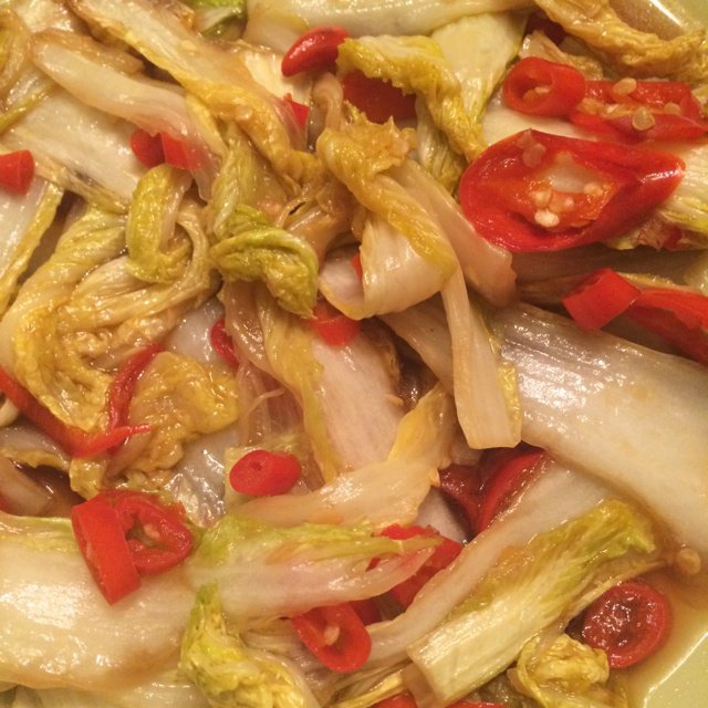 煸炒娃娃菜