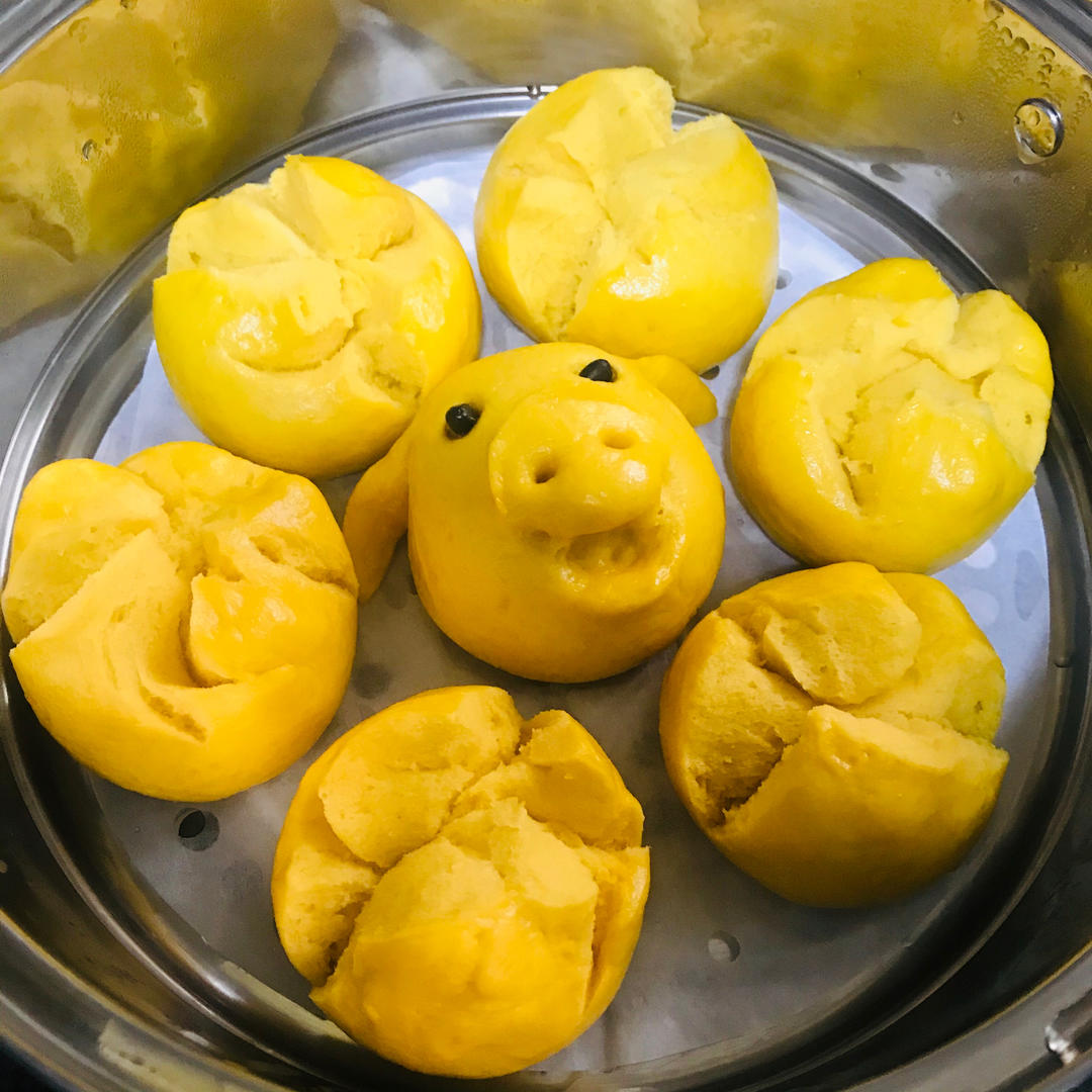 妥妥的红糖开花馒头