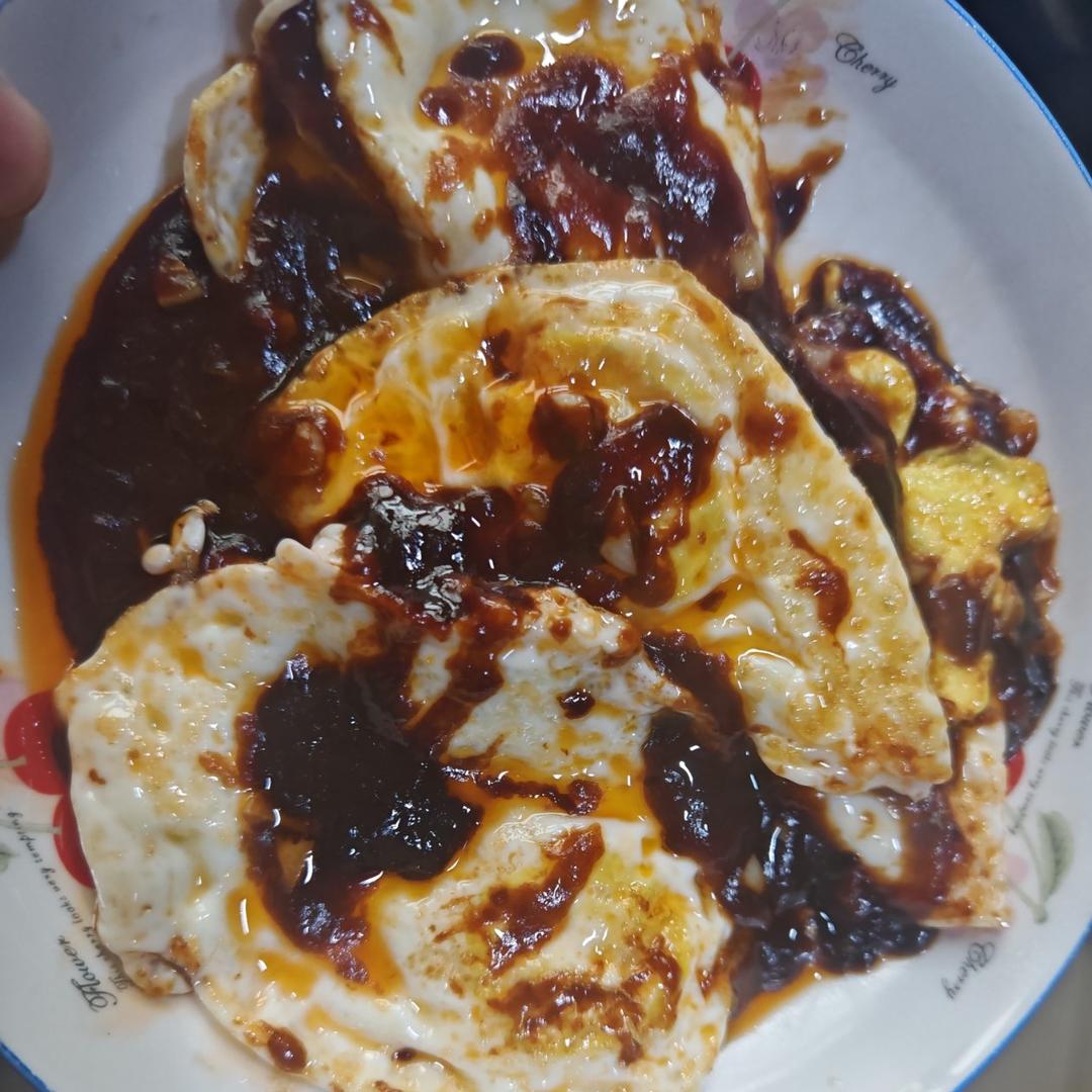 鸡蛋神仙吃法～给肉都不换的糖醋荷包蛋