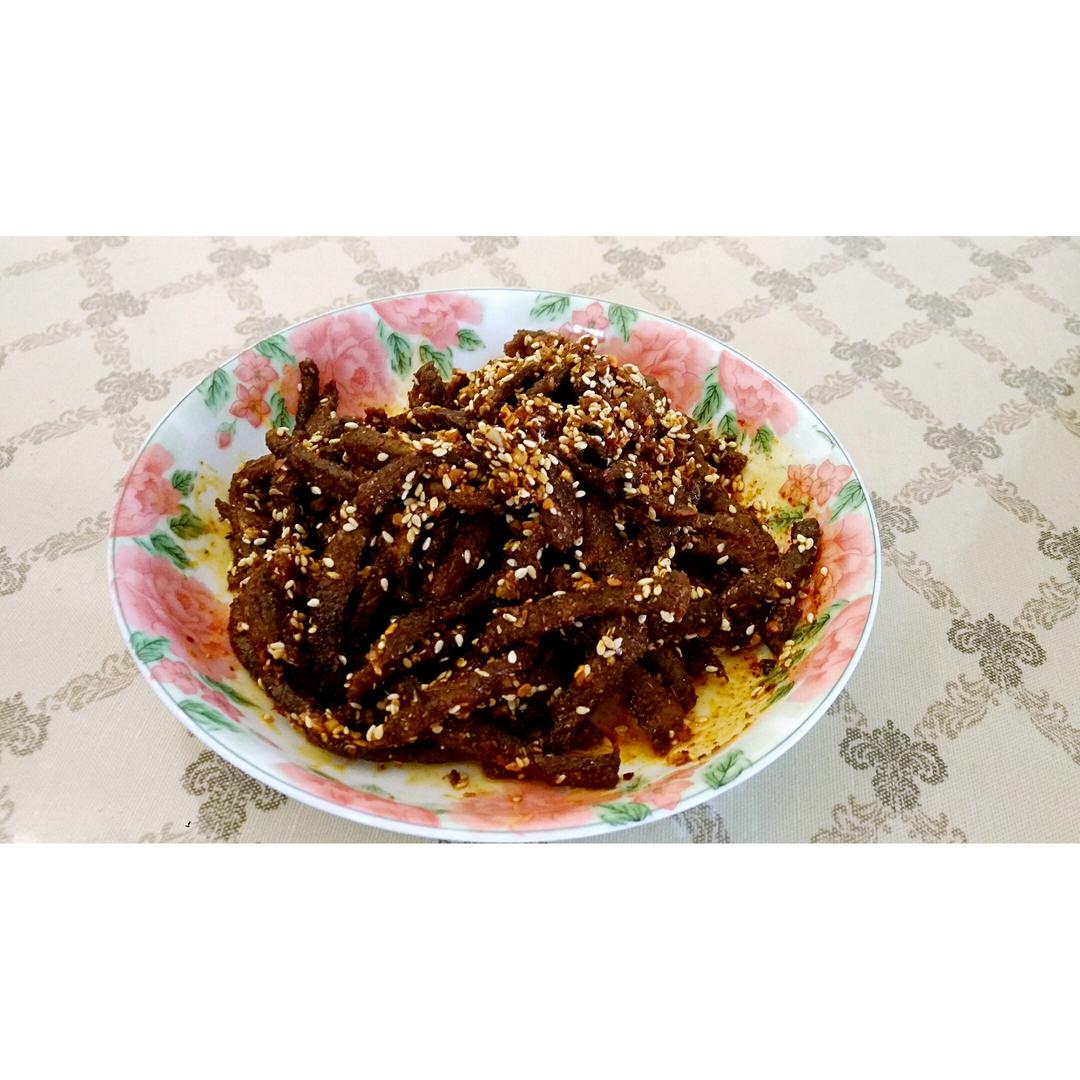 麻辣牛肉干