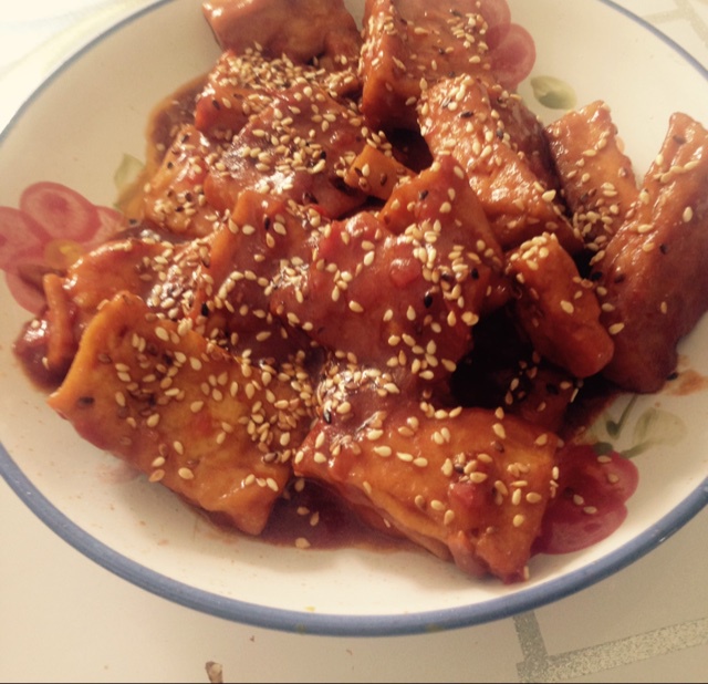 糖醋脆皮豆腐