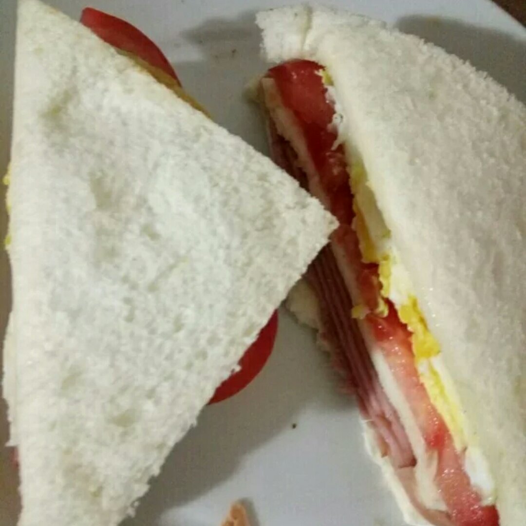 火腿芝士蛋三文治