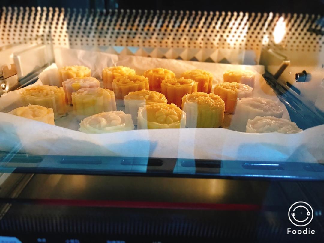 超详细图解版--流心奶黄月饼