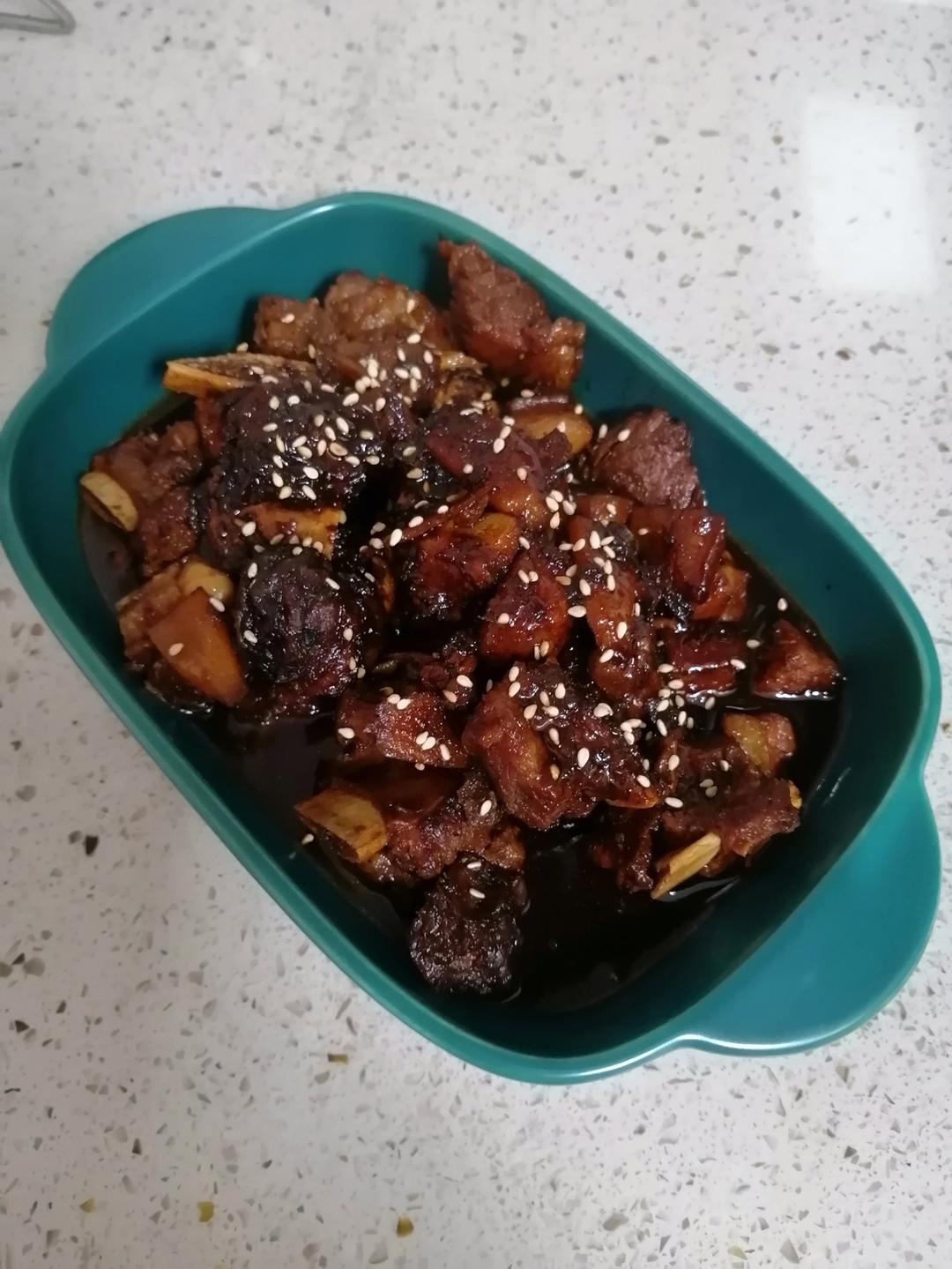 红烧话梅排骨
