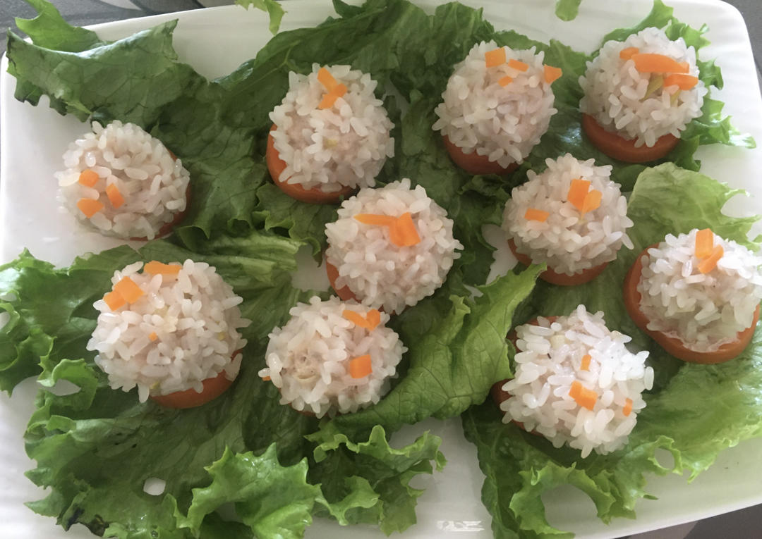 蒸糯米丸子