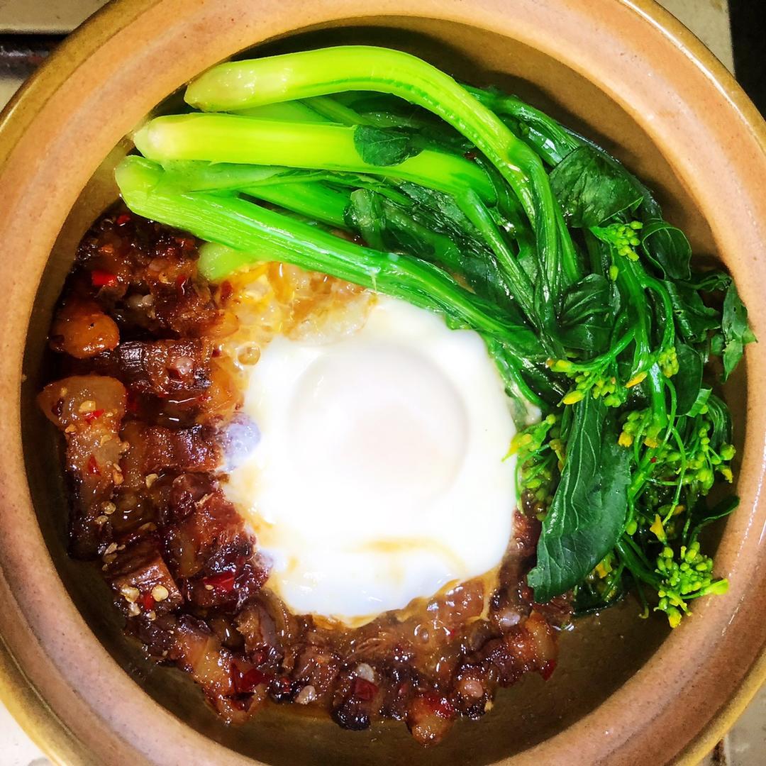 香肠煲仔饭