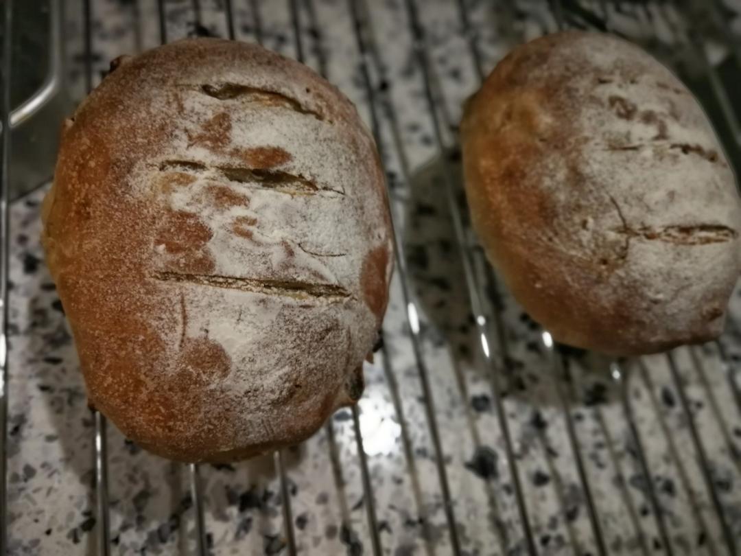 全麦核桃包～软欧包