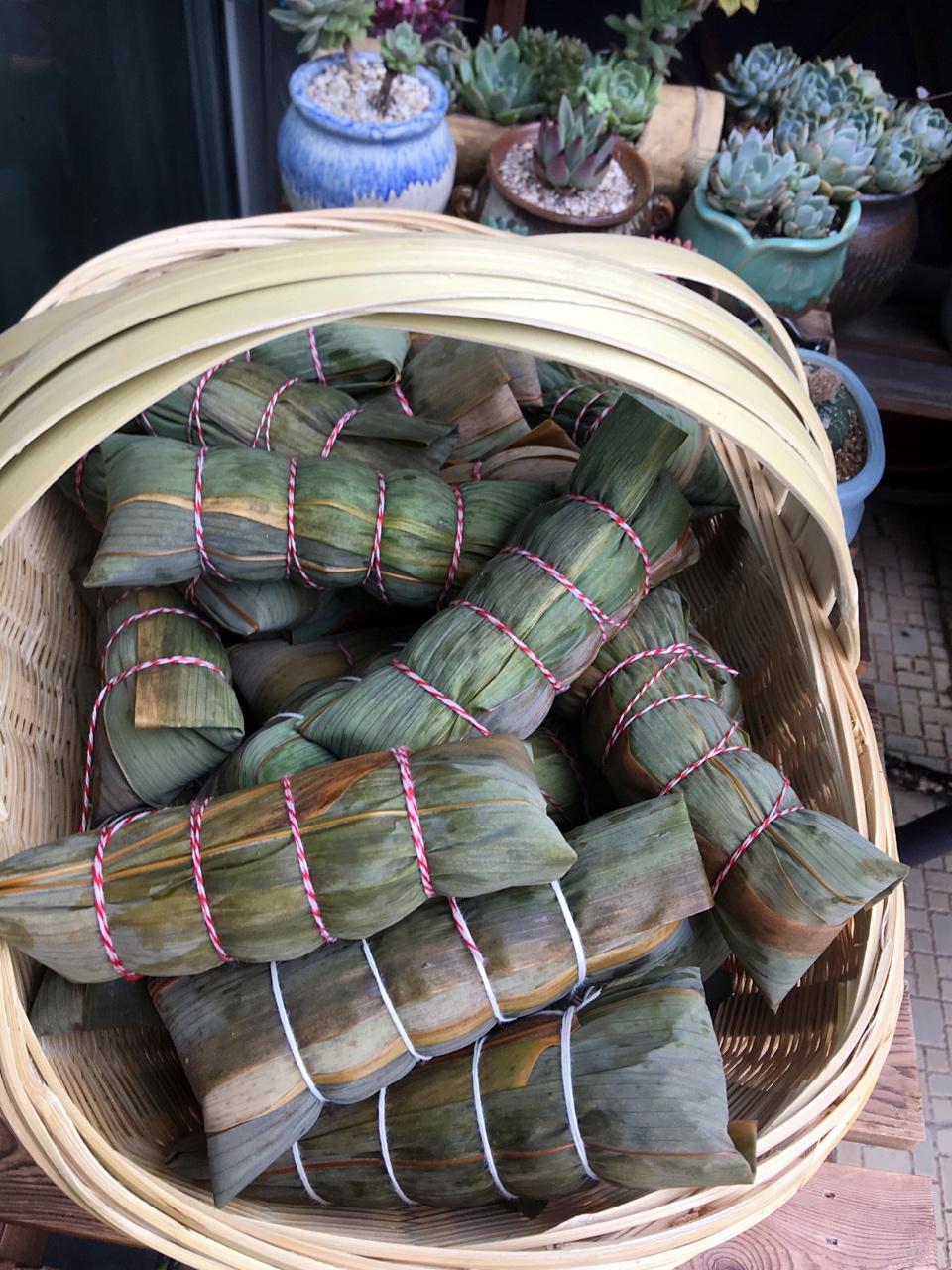 小轩妈咪做的粽子长筒粽咸粽