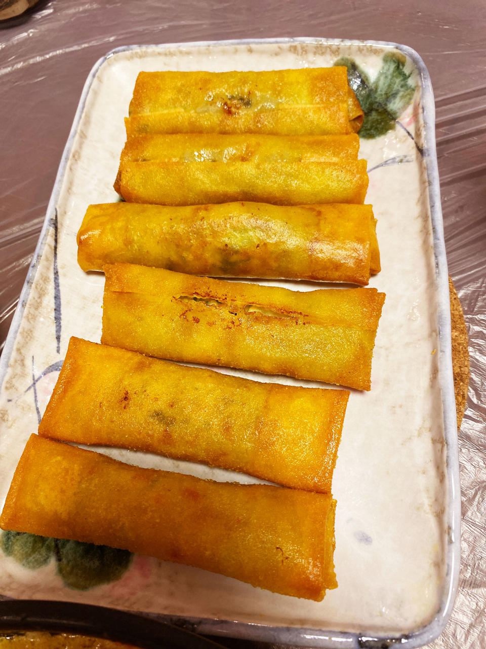 荠菜春卷