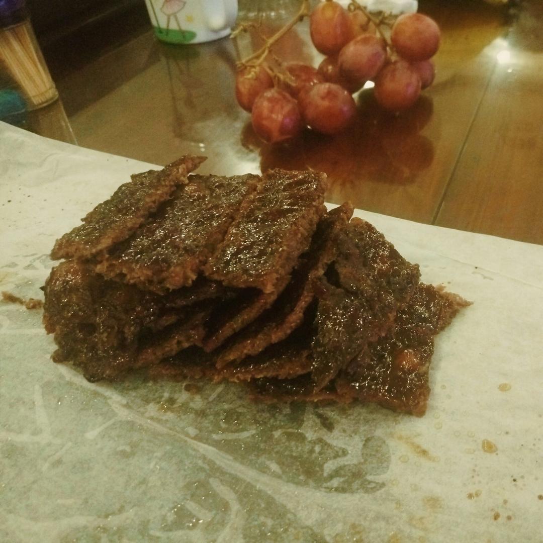 自制烤箱牛肉干