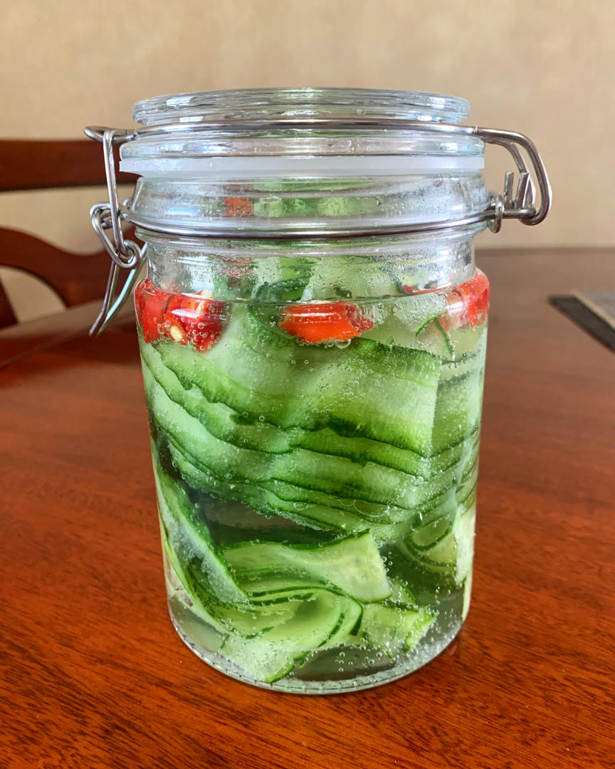 网红雪碧泡黄瓜