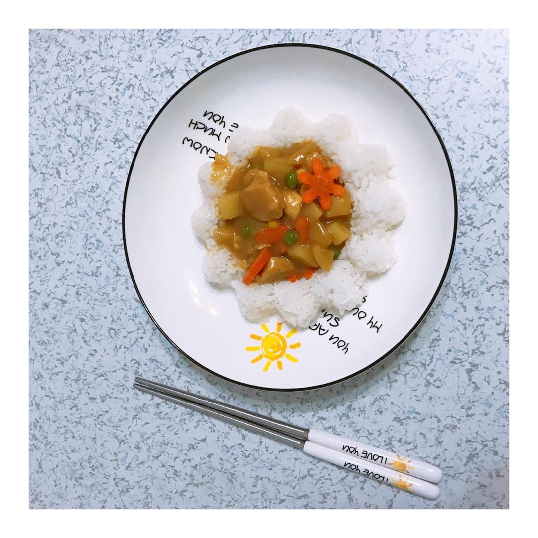 咖喱鸡肉饭