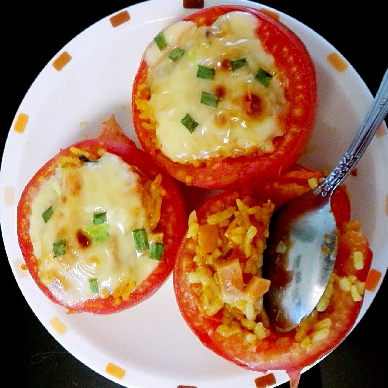 兔爵ivanrabbit做的芝士焗番茄