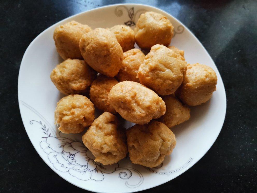 素炸豆腐丸子