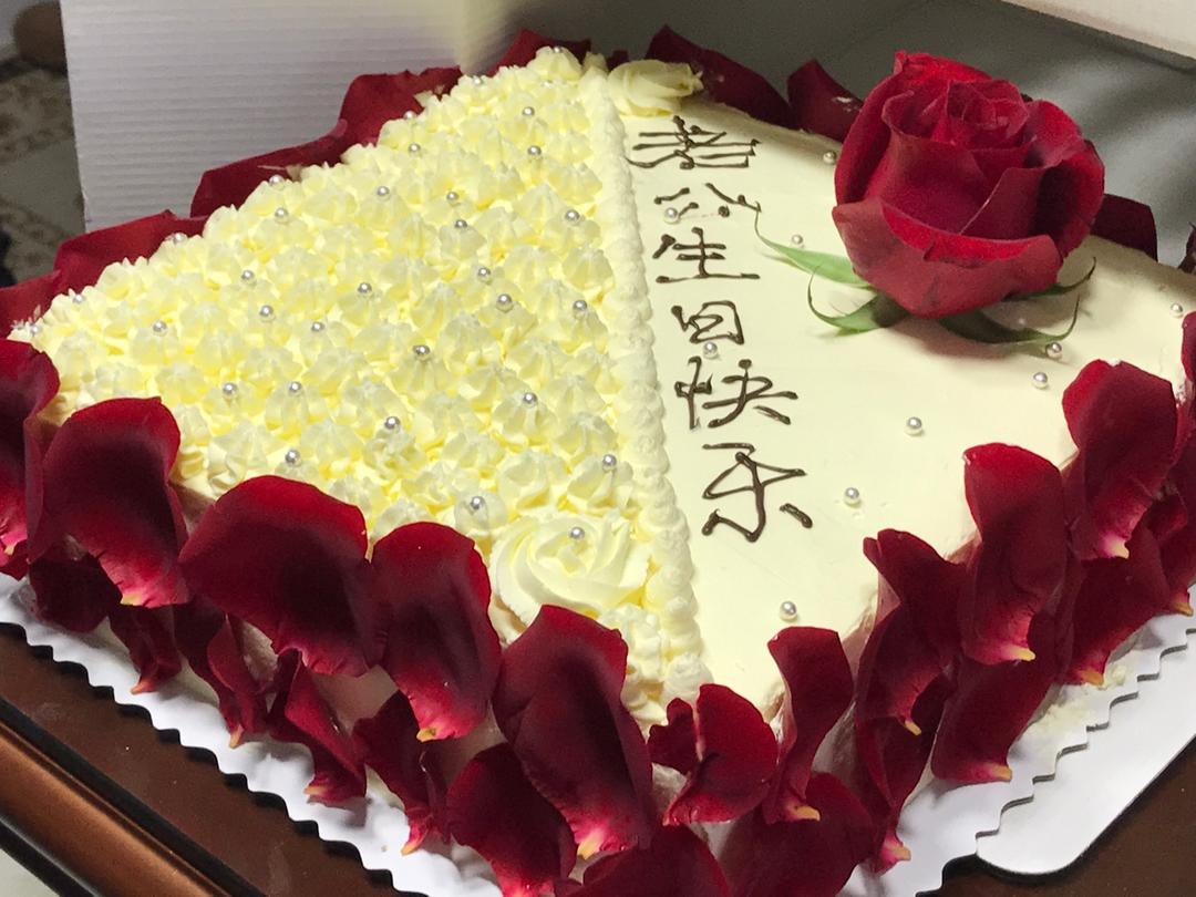 玫瑰花蛋糕