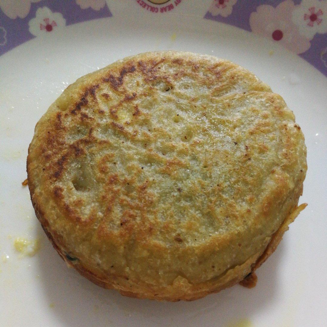 早餐霸王~沉甸甸鸡蛋汉堡