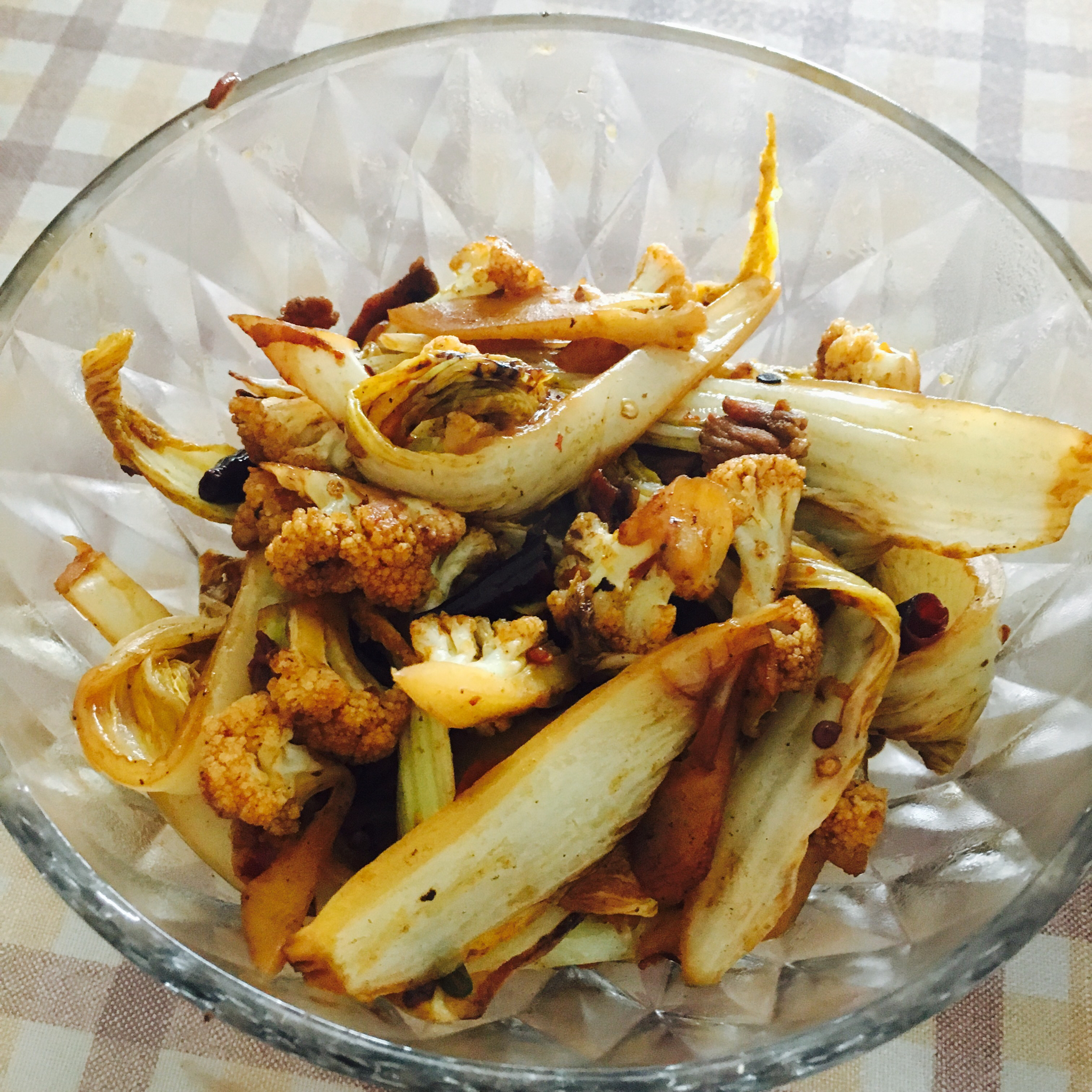 很“浪费”米饭的家常菜之一-------干锅菜花