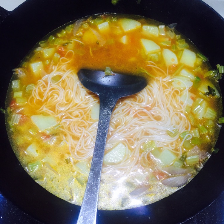 素揪片子（素汤饭）