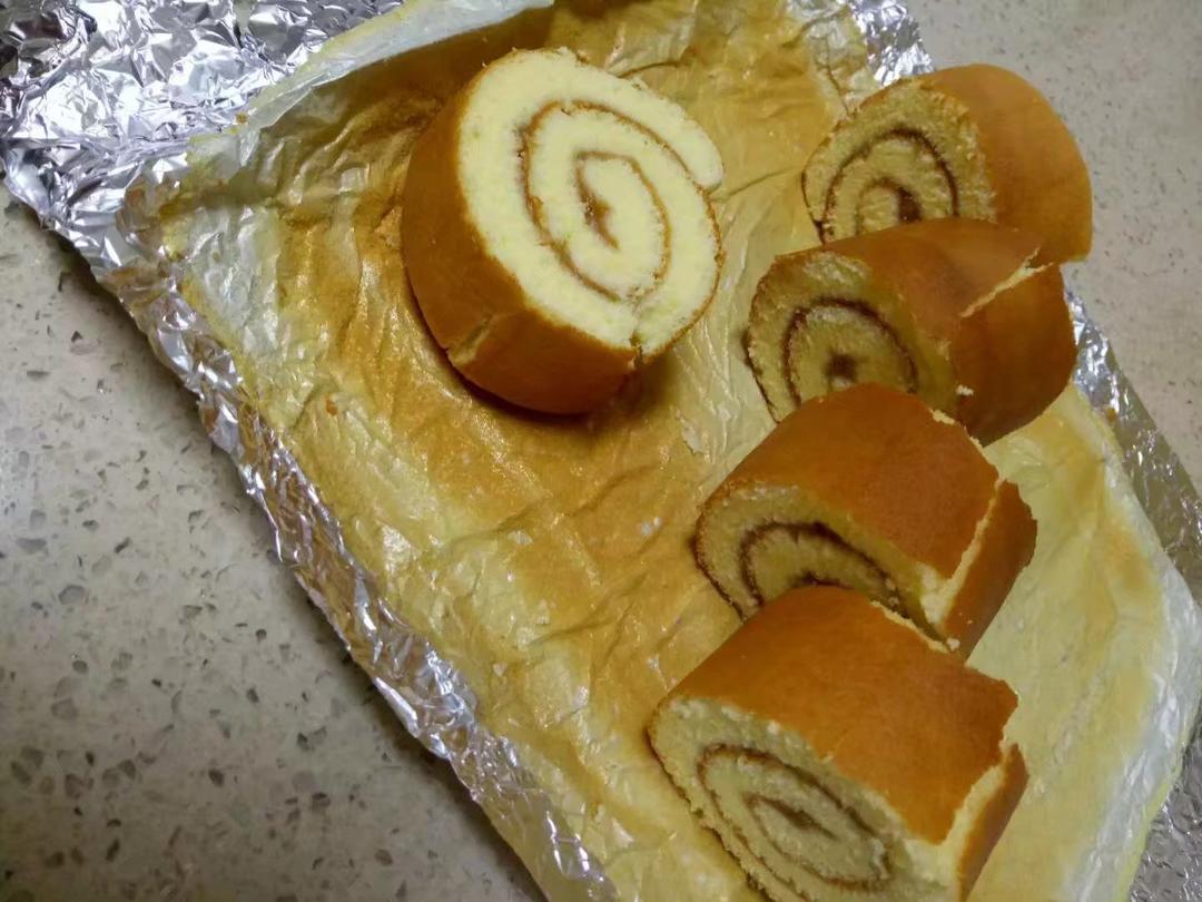 原味蛋糕卷(后蛋法)