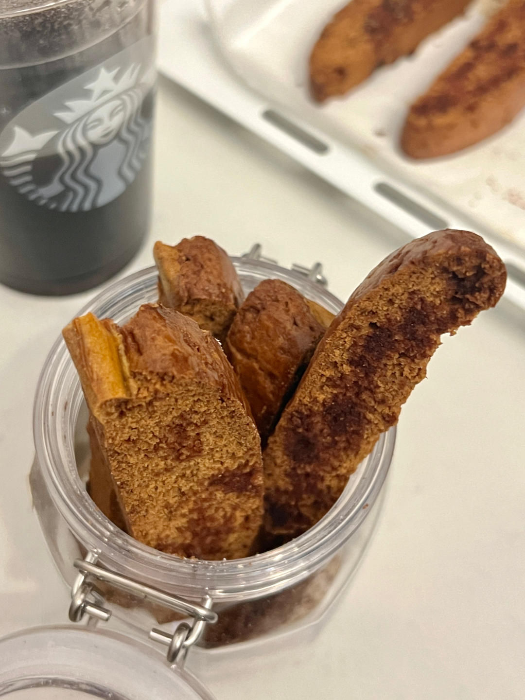 肉桂红糖意式脆饼干 Cinnamon Toasted Biscotti