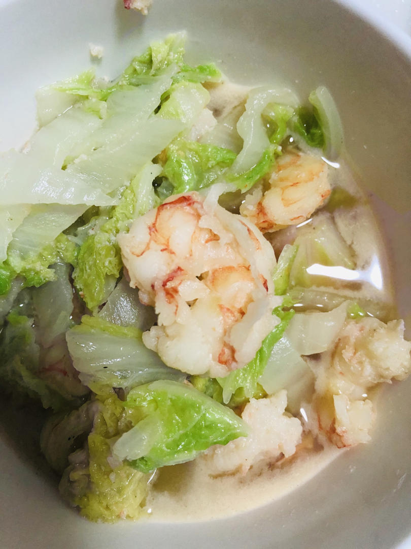 好吃易做0失败的虾仁白菜
