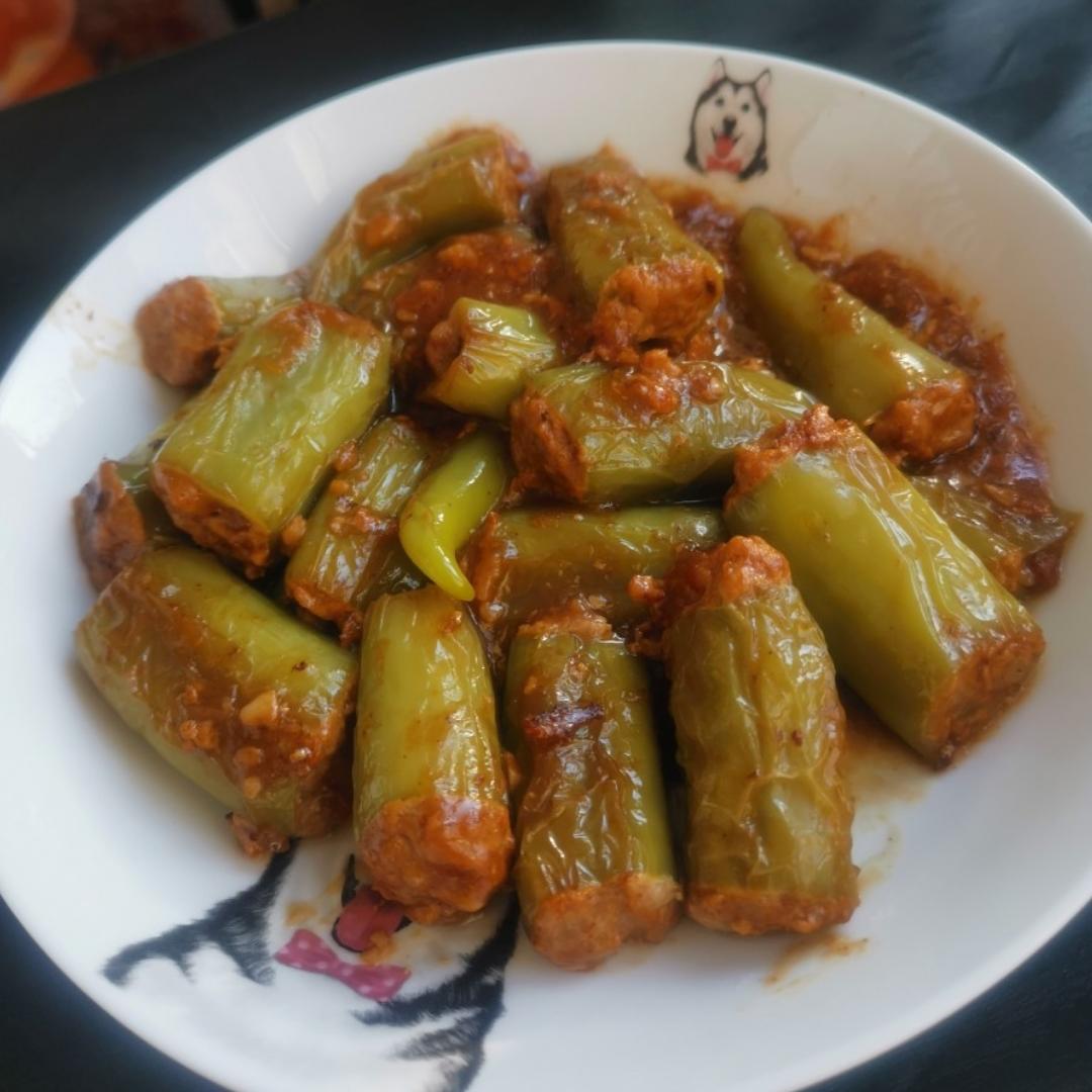 青椒酿肉