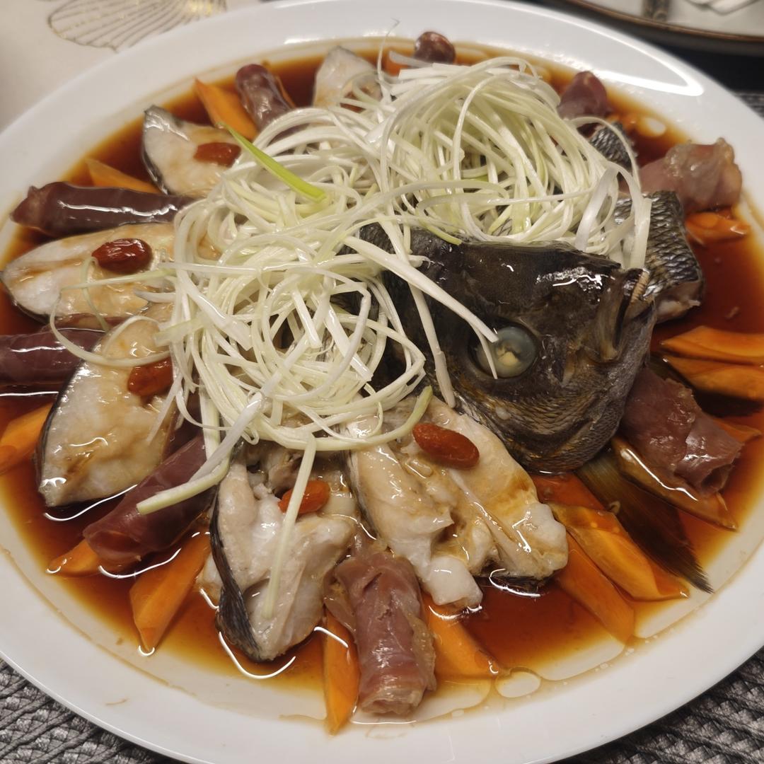 🌸年夜菜（年年有鱼）孔雀开屏鱼🐟