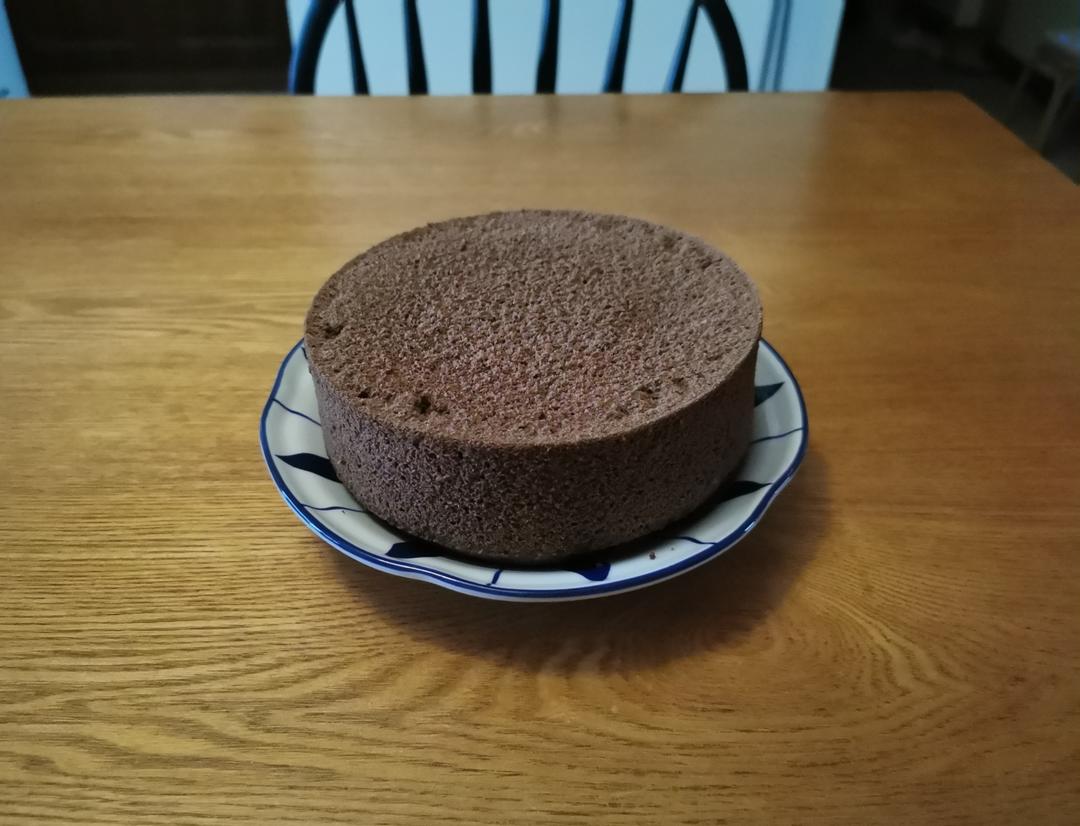 巧克力戚风蛋糕6寸(基础易成功版)