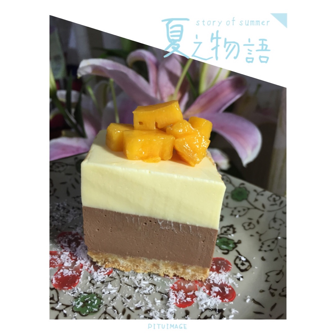 黑白巧克力慕斯蛋糕