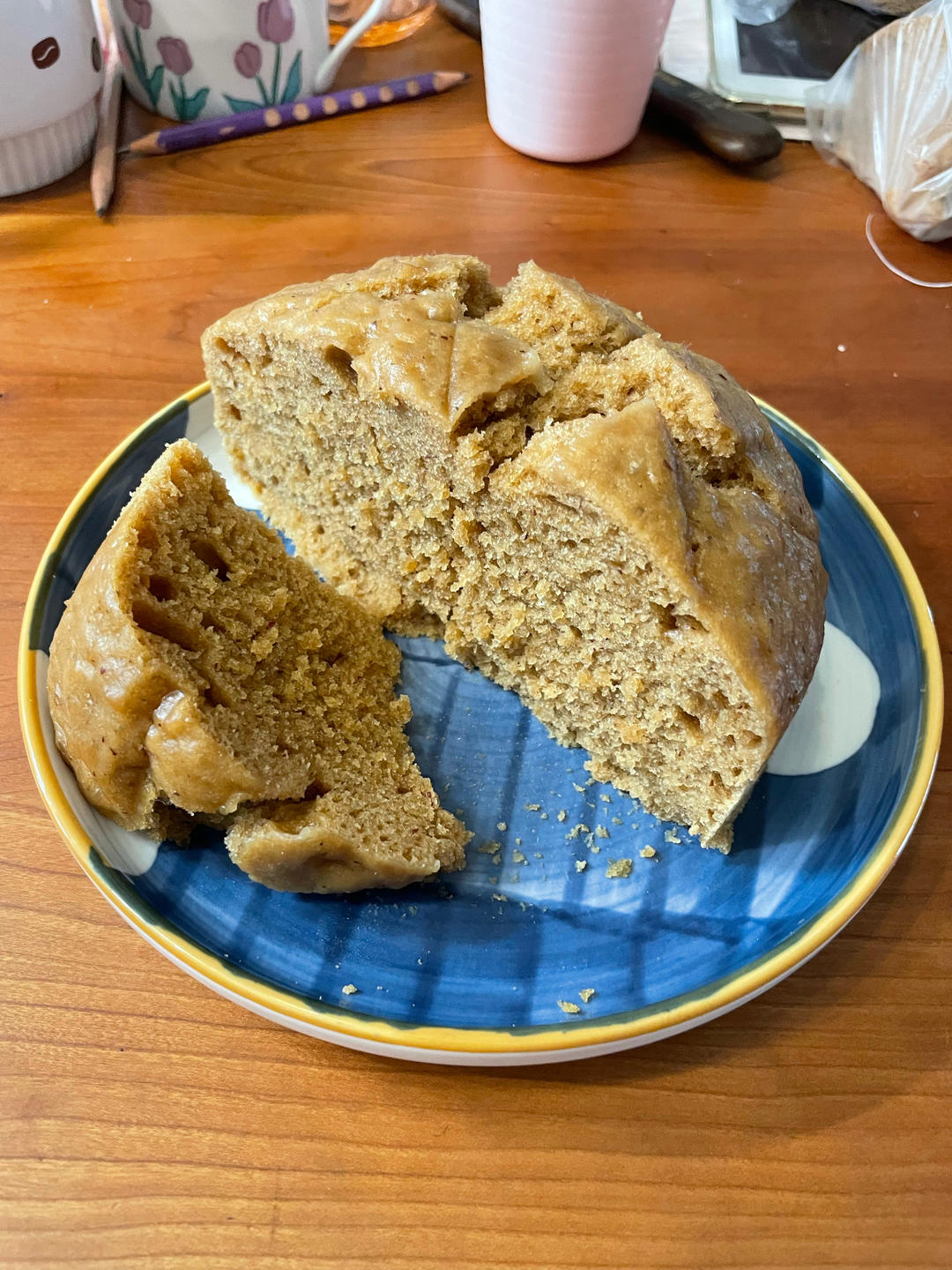 红糖枣泥发糕。松软Q弹，枣香浓郁