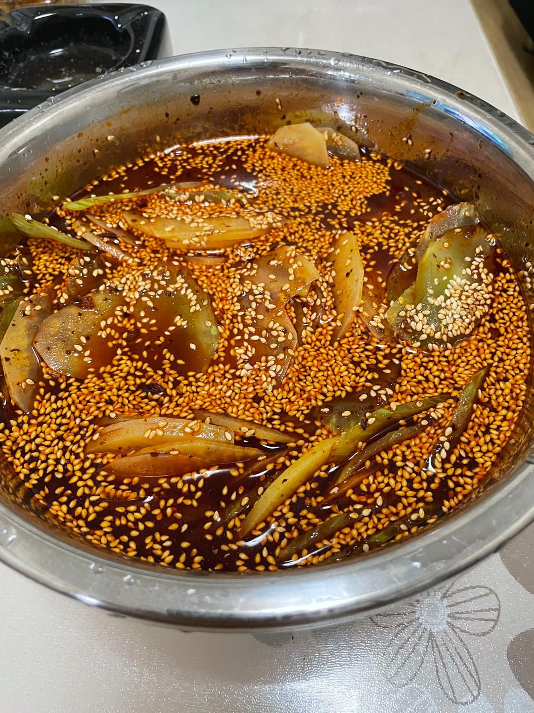 煮熟就行的冷锅串钵钵鸡