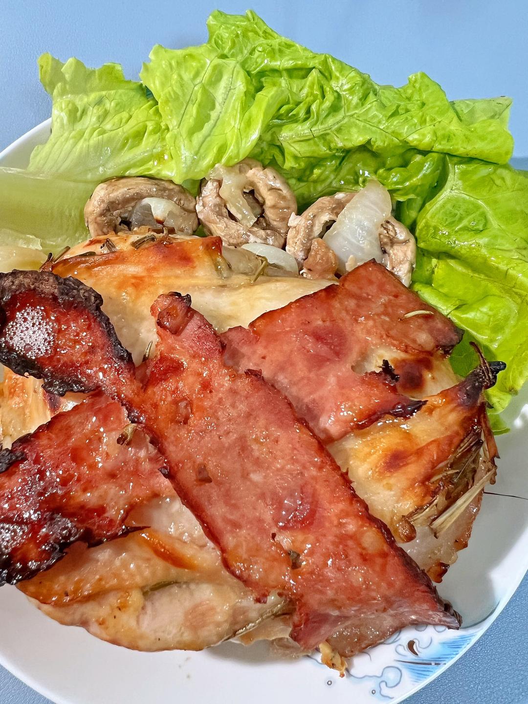 略复杂烤鸡腿烤箱版