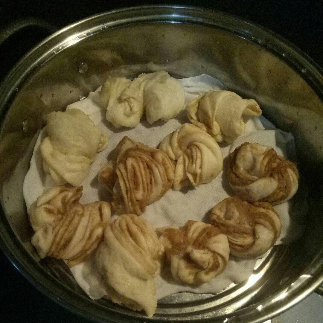 麻酱糖花卷