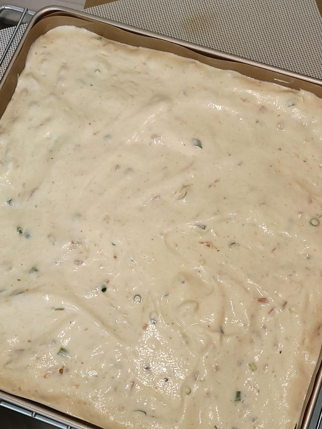 好吃不腻丨口感丰富丨香葱肉松戚风蛋糕