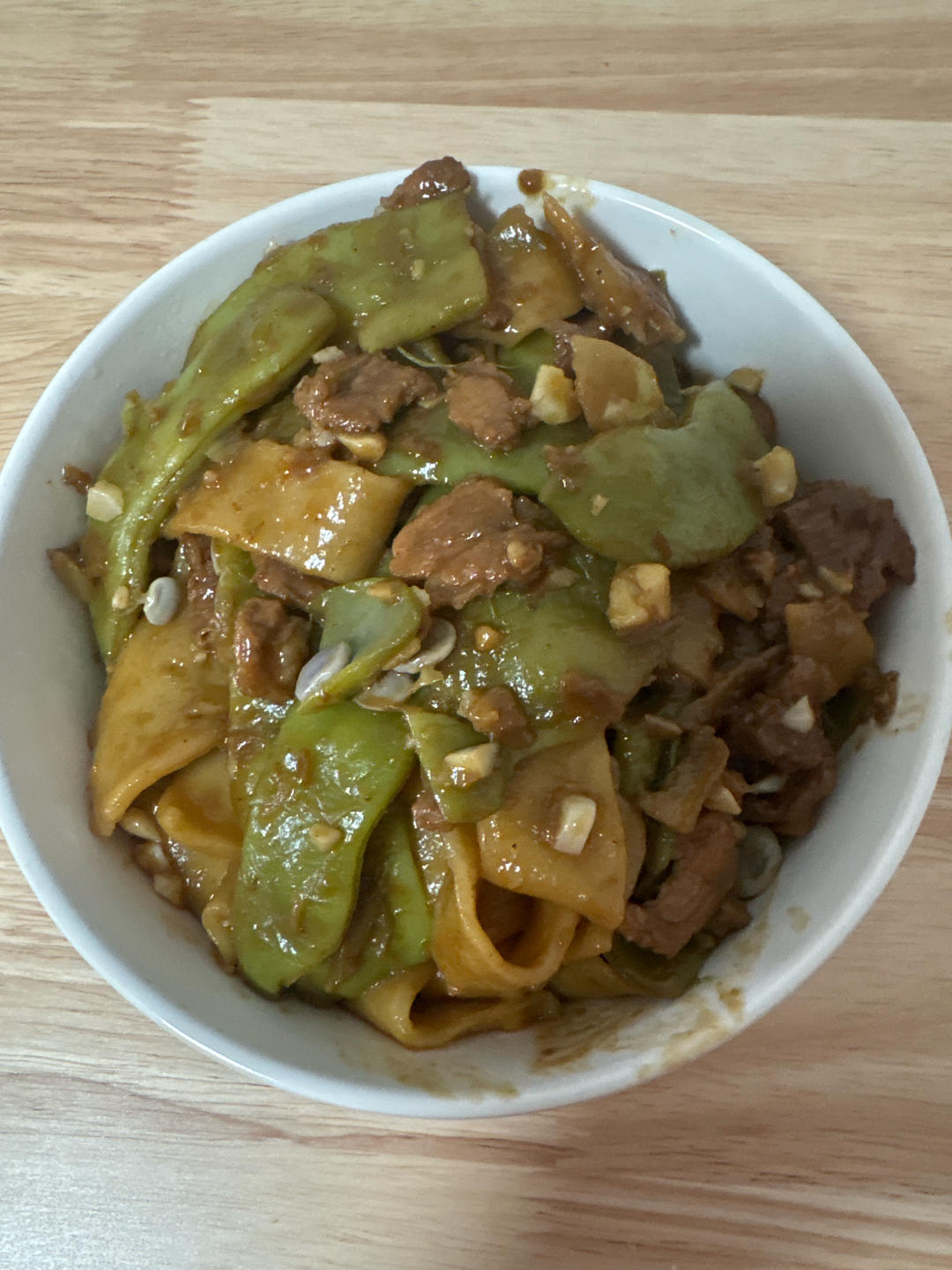 豆角焖面