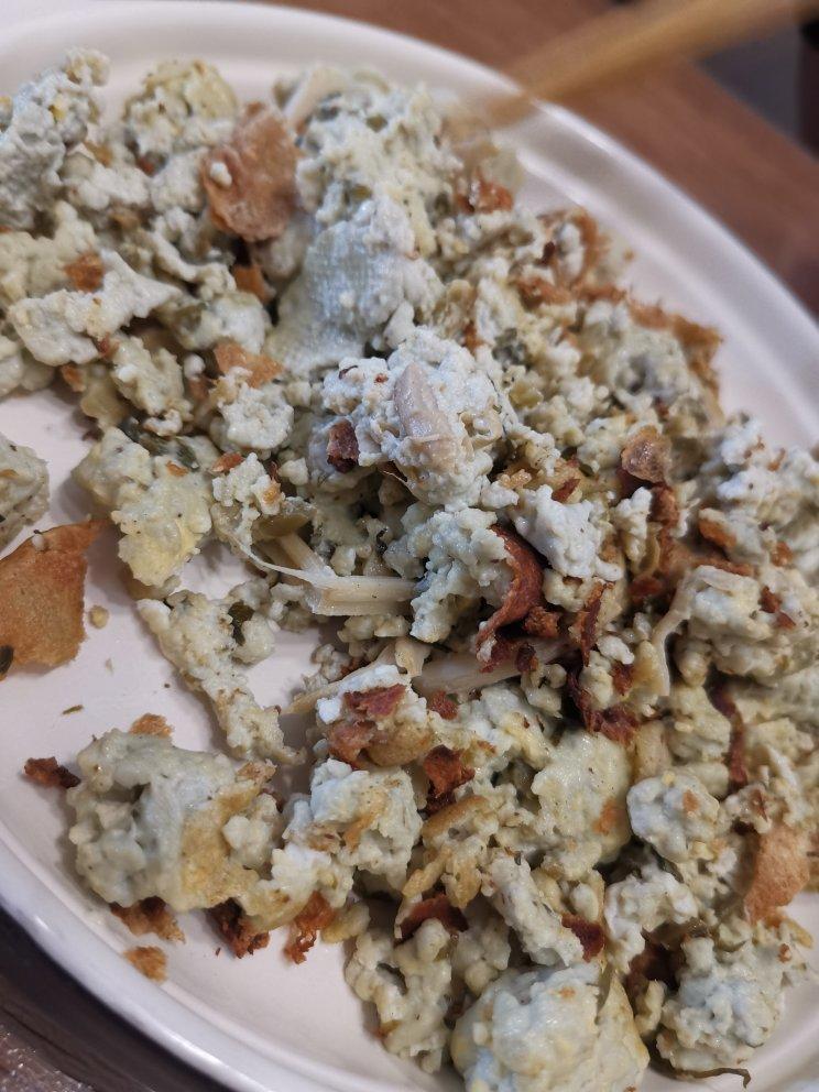 炒着吃的臭豆腐