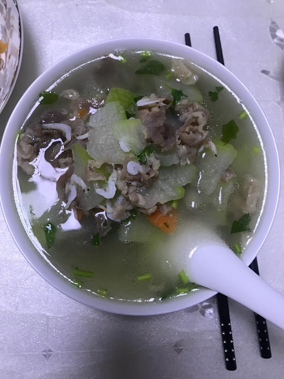 冬瓜羊肉片汤