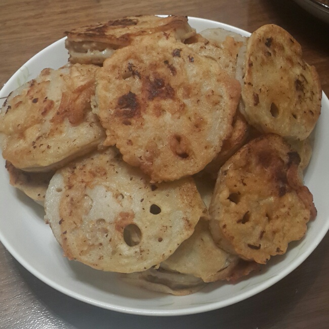 香煎藕饼