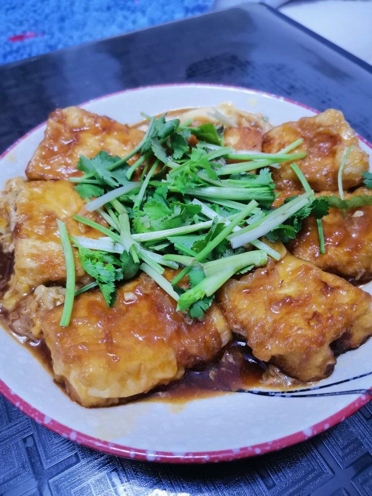 无敌好吃的香煎豆腐