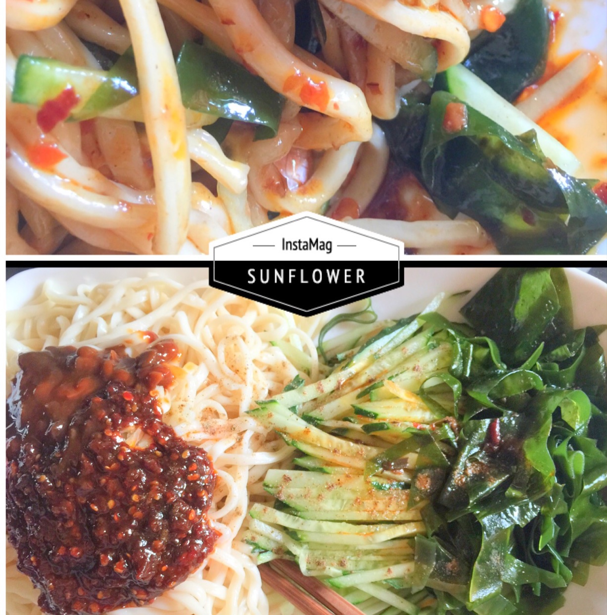 夏日快手凉拌面